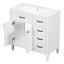 Armoire de salle de bain avec tiroirs-1156616439