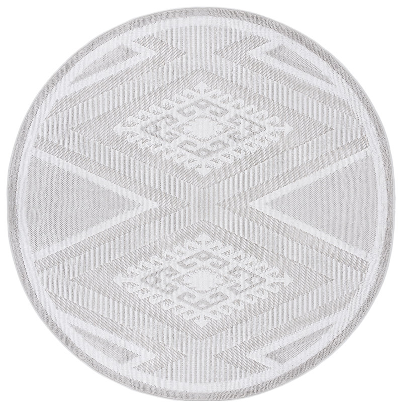 Fein 600 Performance Geometric Rug, Round 6'7"
