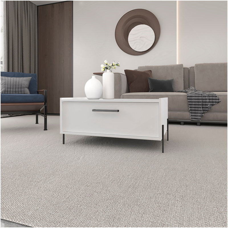 Table basse Narka, salon, blanc, Blanc