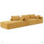 Canapé modulaire en L en chenille-165456232