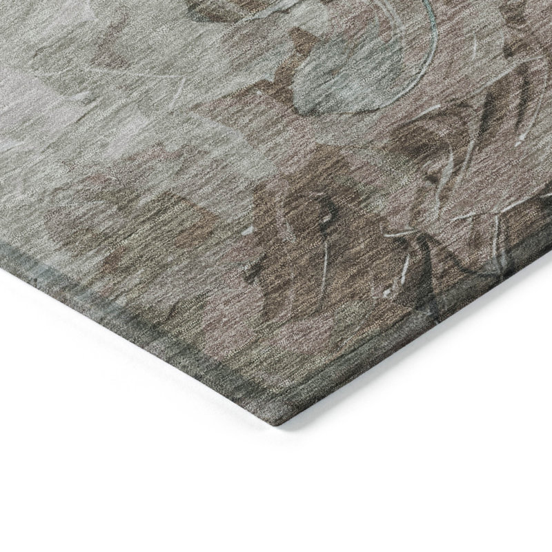Tapis intérieur / extérieur lavable en machine Cinead ACN1674, Rectangle 1 pi 8 po x 2 pi 6 po
