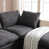 Polyester gris foncé est en rupture de stock