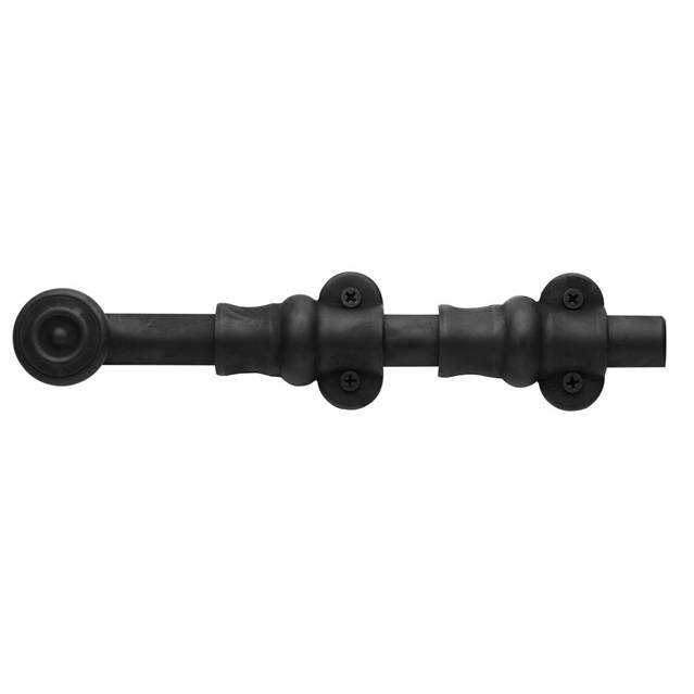 Ornamental Surface Bolt, 9.1" H x 2.8" W x 2.2" D, Oil Rubbed Bronze
