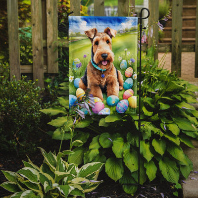 Easter Egg Hunt Double Sided 15.5'' H x 11.25'' W Polyester Easter Garden Flag
