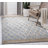 Alegria Natural Fiber Hand Loomed Jute/Cotton Geometric Rug in Light Blue/Brown-1505145764