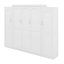 Armoire murale pleine grandeur avec lit escamotable avec 2 garde-robe et tablette de rangement, lit escamotable mural en bois Murphy, cadre de lit plateforme pliable multifonctionnel pour chambre d'amis-1908386251