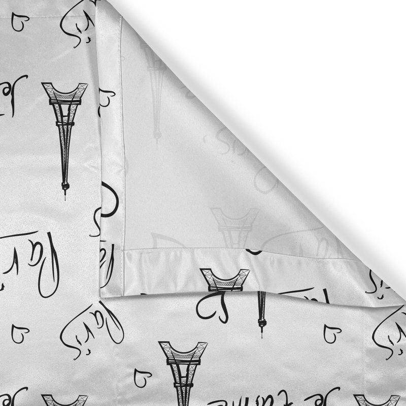 Polyester Standard Rod Pocket Curtain Pair