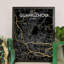 Guangzhou City Map - No Frame Print-673982747