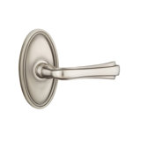 Wembley Flat Passage (Hall & Closet) Door Lever with Oval Rosette