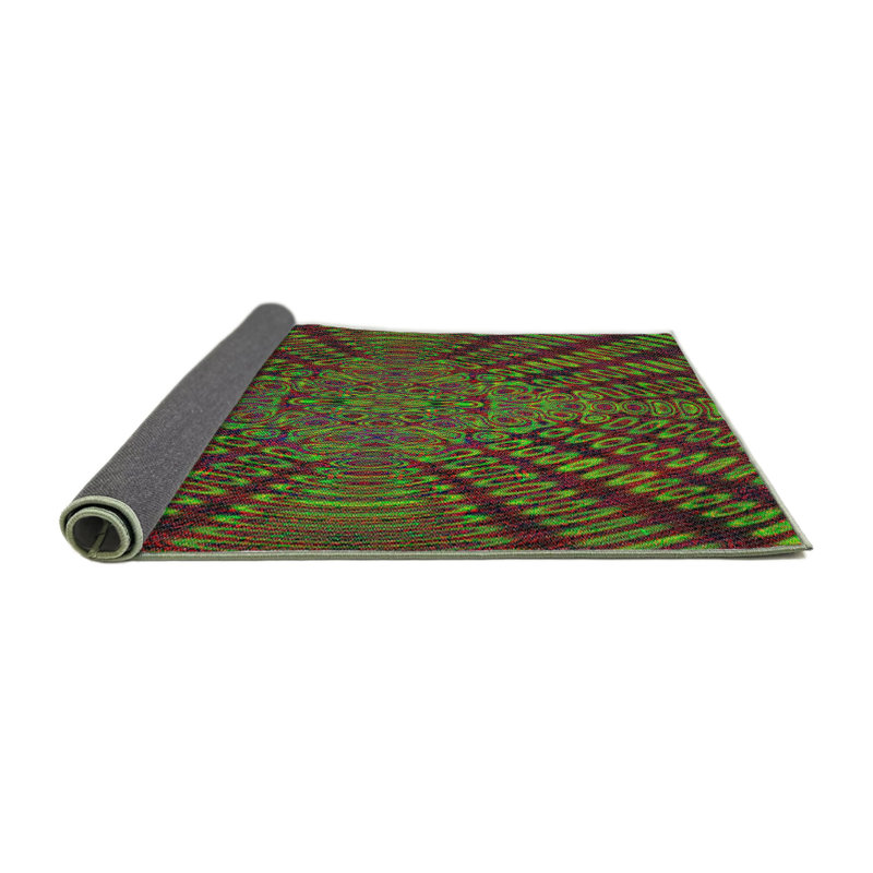 Abstract Indoor Rug, Round 4'