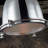 Penstemon 1 - Light Nickel Bell Pendant