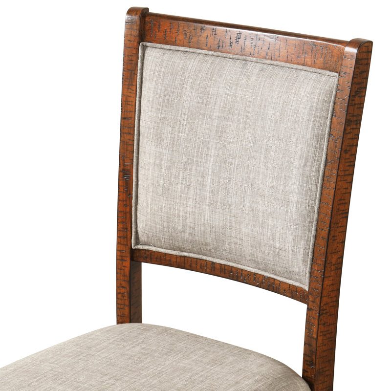 Caie Dining Chair with Solid Wood Frame