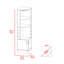Armoire de bar 8 tablettes à 8 bouteilles-184633