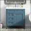30'' Modern Bathroom Vanity With Top Sink, Spacious Storage, And Durable Design For Contemporary Bathrooms-669503104