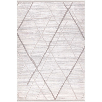 Acencion Tencel Striped Indoor Rug