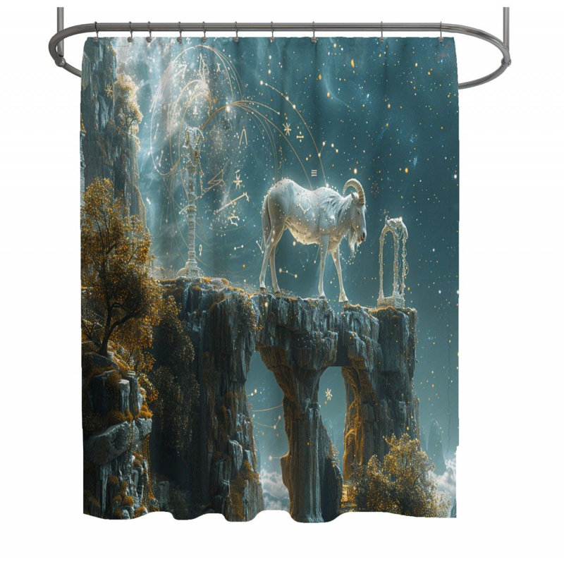 Thonda Shower Curtain, 73"H x 70"W