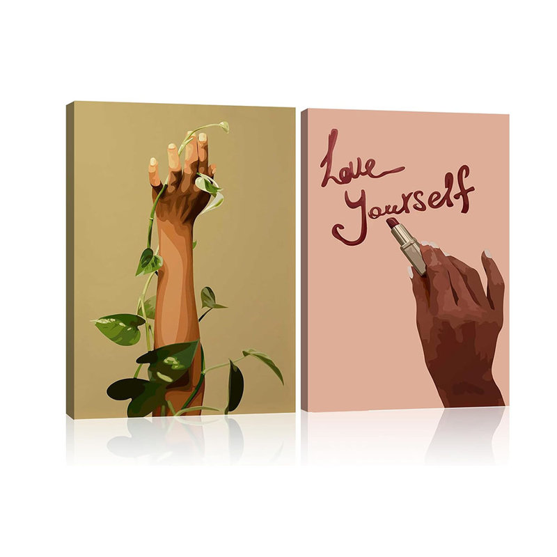 2 Piece Wrapped Canvas Set
