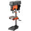 Perceuse d'établi 12 pouces, 6,2 ampères, perceuse d'établi 1 HP, vitesse variable de 530 à 3 140 tr / min, table de travail inclinable de 0 à 45 °, avec laser et lumière DEL, perceuse de table pour bois métal