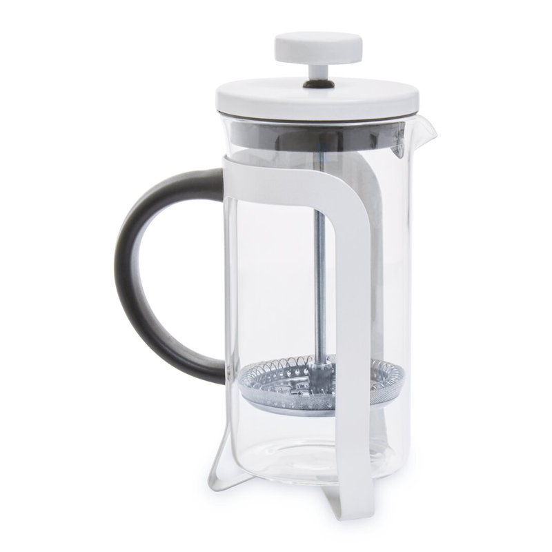 Akeala Matte White Cafetiere 350Ml, White