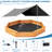 Octagon Sandbox for Kids Large Outdoor Sandpit Wooden Sand Box with Bottom Liner for Backyard Patio Garden