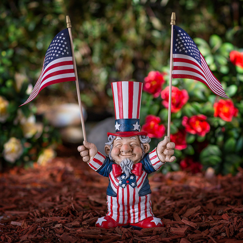 Statue de jardin patriotique Fun Express