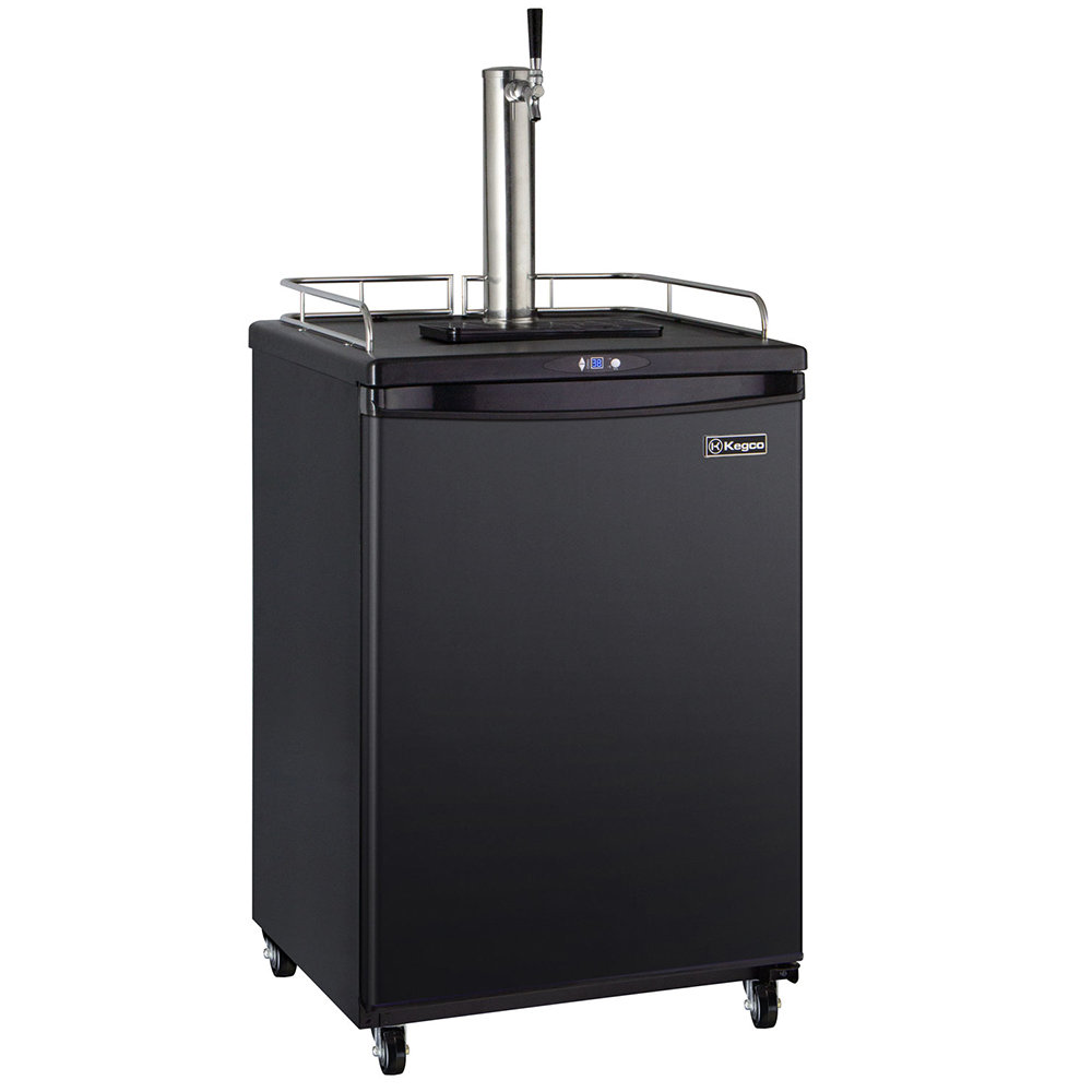 Kegco 5.8 cu. ft. Single Tap Freestanding Kegerator with Adjustable