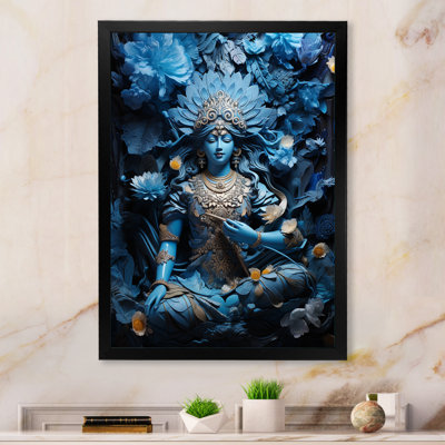 " Hinduism Vishnus Oceanic Ombre I "