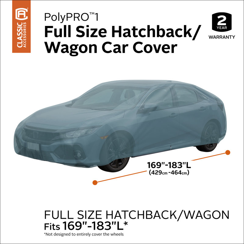 Overdrive Elastic Mildew Resistant Automobile Cover By Classic Accessories