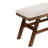 6-Piece Wood Counter Height Dining Table Set with Storage Shelf, Kitchen Table Set with Bench and 4 Chairs,Rustic Style-2097714719-2097714704