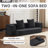 Compression Sofas Folding Bed, Plush Foam Modern Compact Home Guest Room