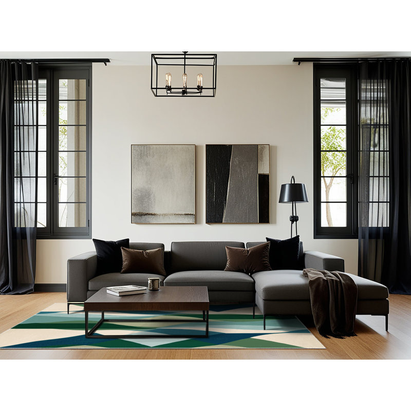 Twilight Serenity Rug, Rectangle 2' x 3'