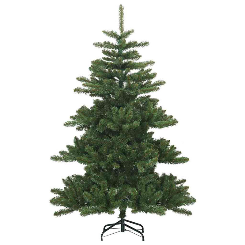  Artificial Hinged Christmas Tree Green PVC, steel, 4.92' H