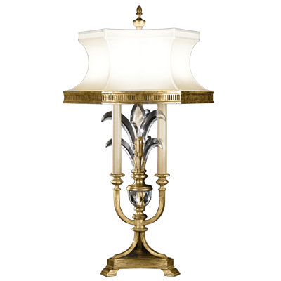 Lampe de table biseautée 37 po
