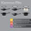 Batterie de cuisine 9 pièces Kenmore Elite Grayson