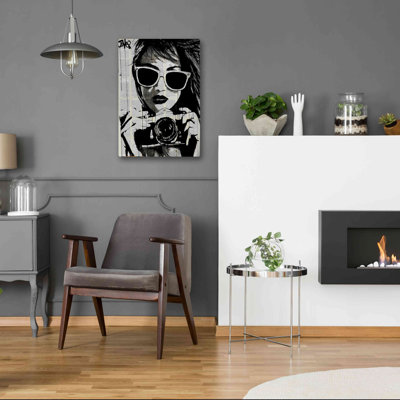 «Shoot» par Loui Jover, art mural sur toile