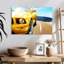 Voiture de sport Mehar Speeding Sunlit-107889778