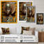 «Exquiste African Woman Design VI», reproduction sur toile-87370370-87370375