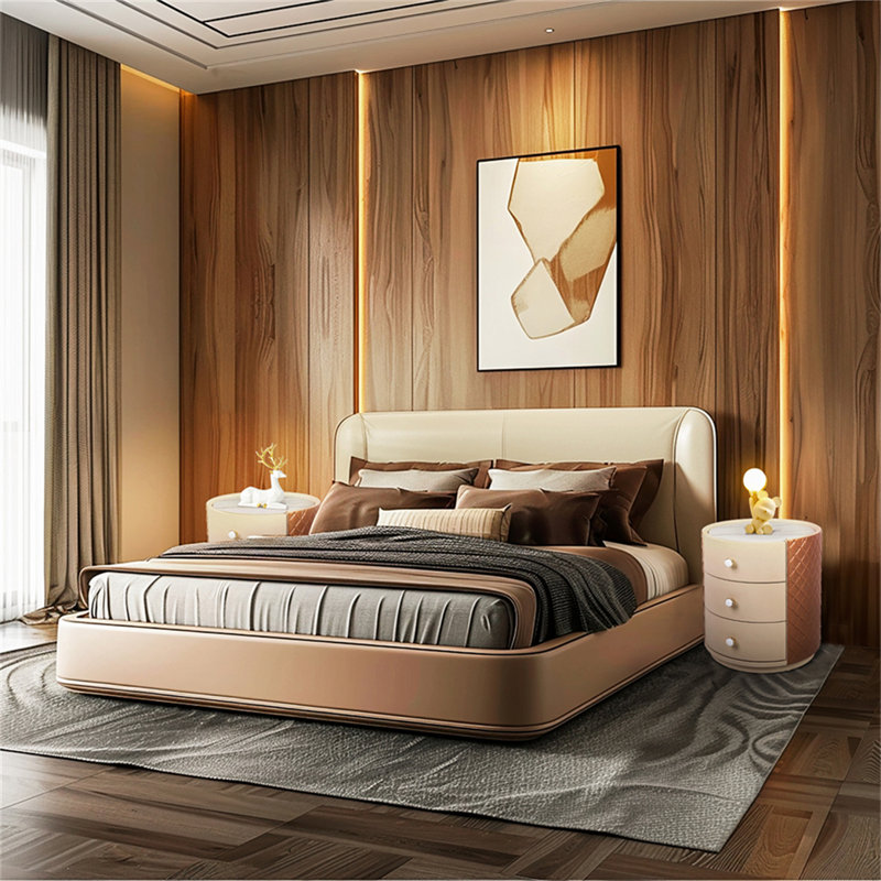 Abeline 44.5cm W Bedside Table