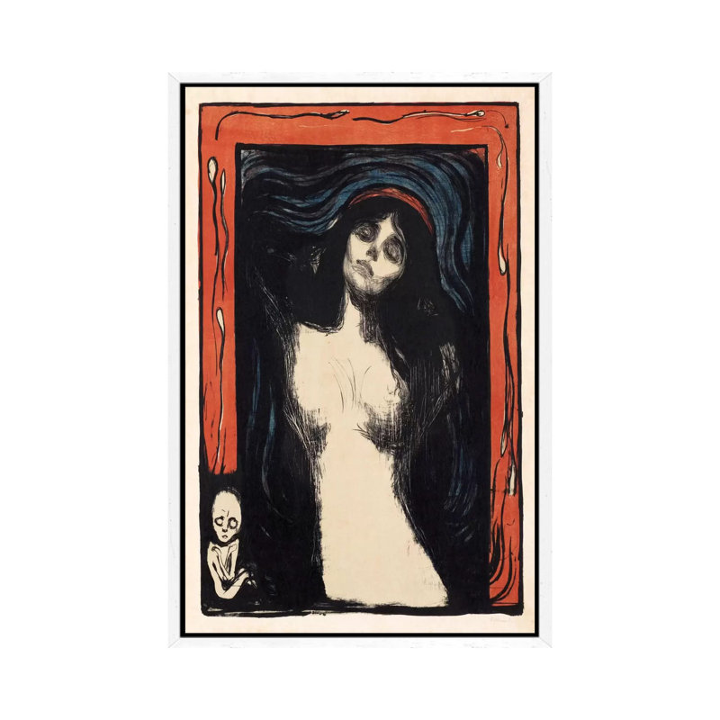 Loving Woman (Madonna), 1902 by Edvard Munch - Gallery-Wrapped Canvas Giclée on Canvas, 101.6 cm H x 66.04 cm W
