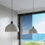 Pablito 1 - Light Satin Black Dome Pendant