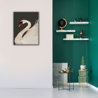 'The Swan' by Andreas Magnusson Canvas Wall Art