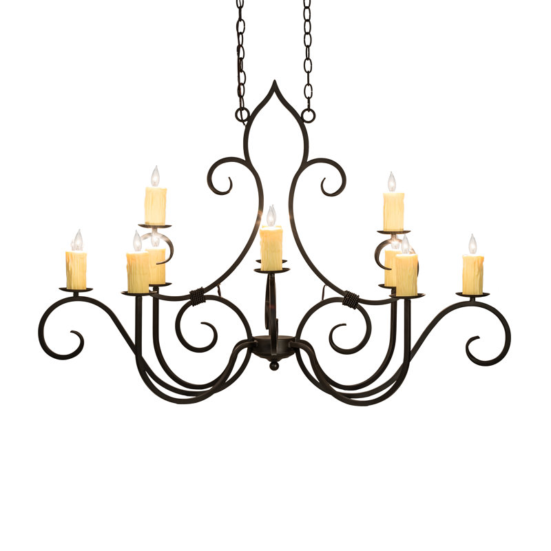 Clifton 10 - Light Chandelier, Oil Rubbed Bronze