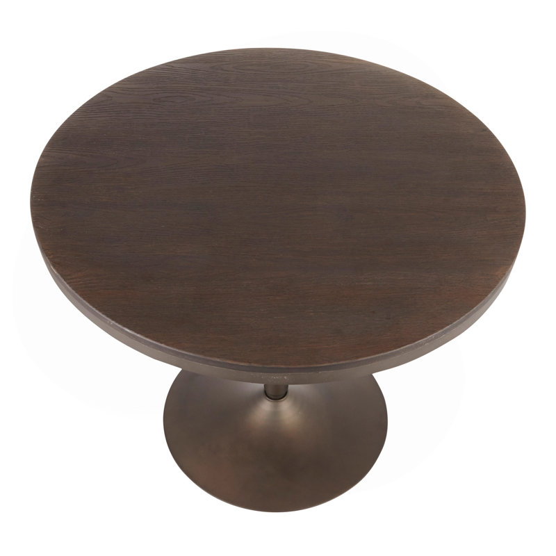 Table de salle à manger Dakota, 29.75"H x 36"L x 36"W, Espresso, Espresso