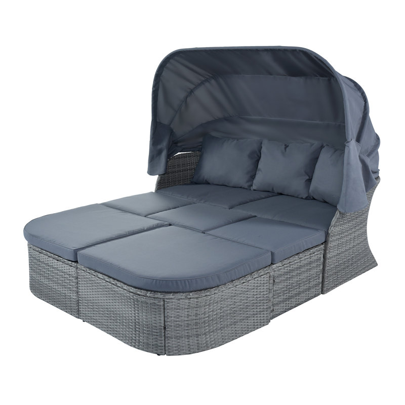 Ensemble de meubles de patio pour l'extérieur, Gris