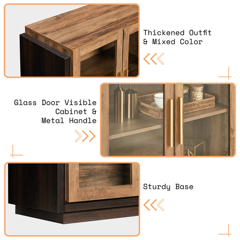 Ainez Unfinished Accent Cabinet
