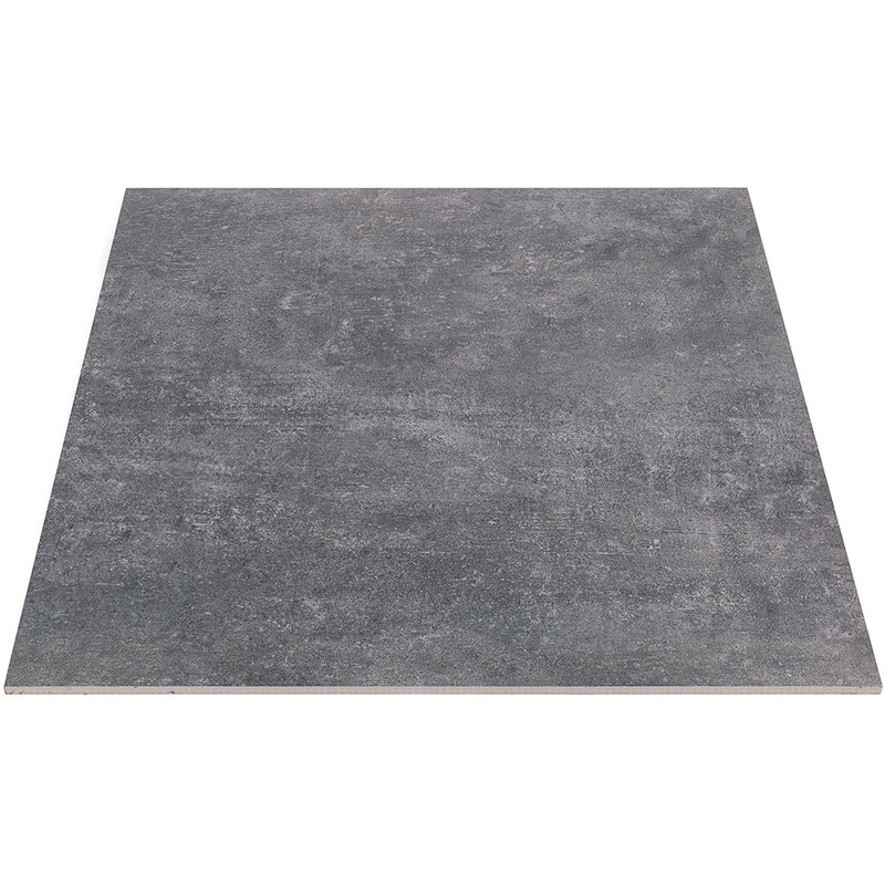 Carreau de mur et de sol en béton 24 po x 24 po Fontana (15,49 pieds carrés / boîte), Gris fumé