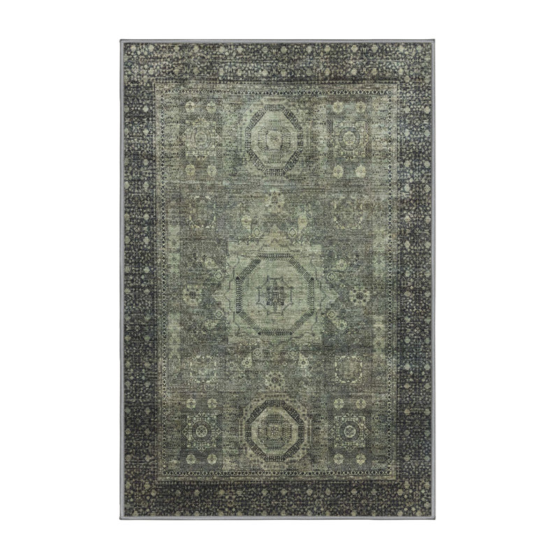 Tapis abstrait moderne 2340, Rectangle 4 pi x 6 pi
