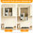 2 Tier Cabinet Pull Down Rack