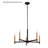 5 - Light Steel Dimmable Classic / Traditional Chandelier