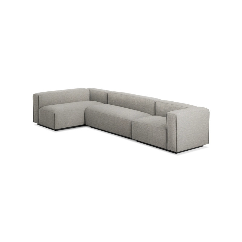 Cleon Modular Sectional, Maharam Meld in Panda, Right Hand Facing